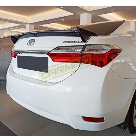 Toyota Corolla TRD Bagaj Üstü Piano Black Spoiler 2013-2018