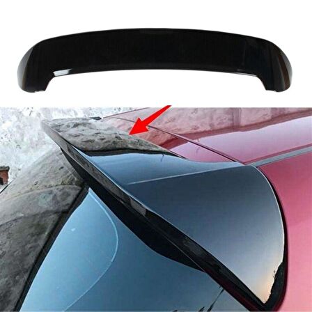 Opel Astra J HB Abarth Spoiler Piano Black ABS Plastik