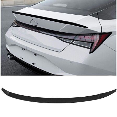 Hyundai Elantra Bagaj Üstü Spoiler Piano Black 2021 Sonrası