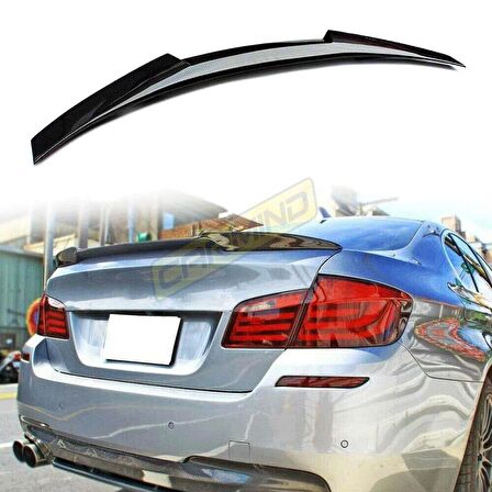 Bmw 5 Serisi F10 M4 Style Bagaj Üstü Spoiler Piano Black