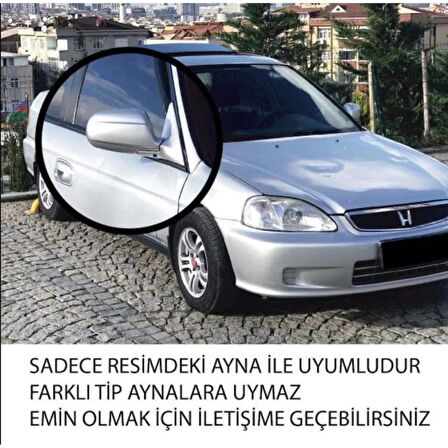 Honda Civic Uyumlu Batman Yarasa Ayna Kapağı 1996-2000