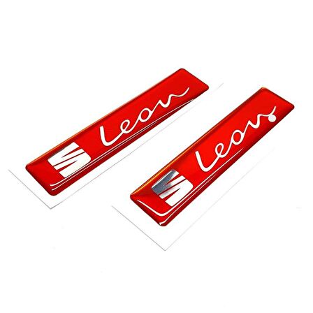 Seat Leon Yan Çamurluk Bagaj Damla Logo Sticker