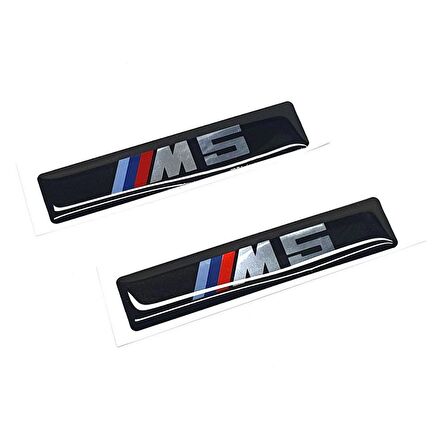 Bmw M5 Yan Çamurluk Bagaj Damla Logo Sticker