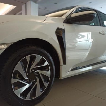 Honda Civic FC5 FK7 Uyumlu Yan Çamurluk Venti Kalın Model