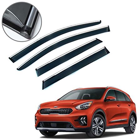 Kia Niro Krom Çıtalı Cam Rüzgarlığı 2016-2021