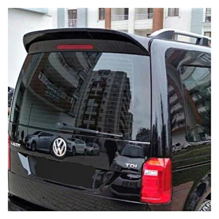 Vw Caddy Piano Black Boyalı Spoiler ABS Plastik 2015-2020