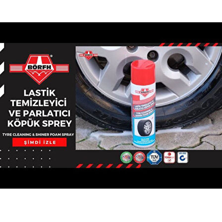 Börfh Lastik Parlatıcı Sprey 500ml