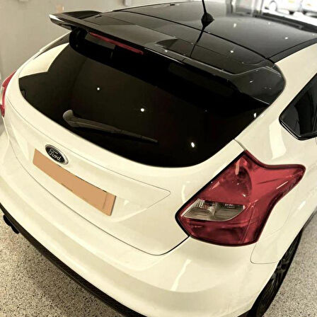 Ford Focus HB Piano Black Spoiler ABS Plastik 2012-2018