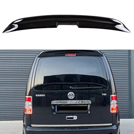 Vw Caddy Piano Black Boyalı Spoiler ABS Plastik 2003-2010