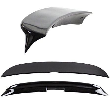 Vw Caddy Piano Black Boyalı Spoiler ABS Plastik 2003-2010