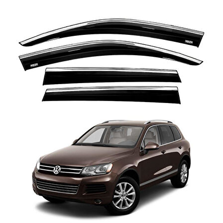 Volkswagen Touareg Krom Çıtalı Cam Rüzgarlığı 2011-2016
