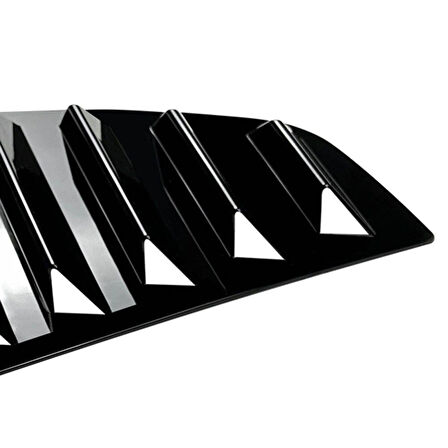 Vw Golf 5 Kelebek Cam Vizörü Piano Black 2003-2009