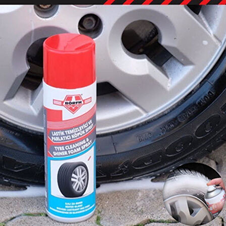 Börfh Lastik Parlatıcı Köpük Sprey 500ml