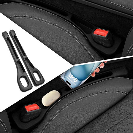Carmind Oto Koltuk Arası Boşluk Doldurma Pedi Siyah