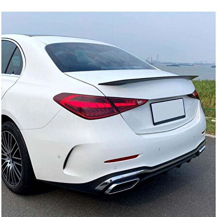 Mercedes C Serisi W206 C63 Bagaj Üstü Piano Black Spoiler