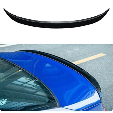 Honda Civic FE1 Uyumlu Bagaj Üstü Anatomik Spoiler Piano Black 2022-