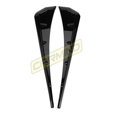 Hyundai İ20 Yan Çamurluk Venti Piano Black (2 Adet)
