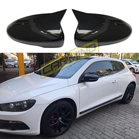 Vw Scirocco Batman Yarasa Ayna Kapağı Piano Black