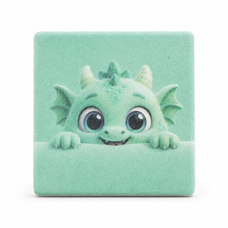 CEREN WOODEN Sevimli Canavarlar 4’lü Bardak Altlığı Seti