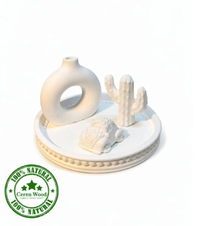 Boyanabilir Dekoratif Trio Set