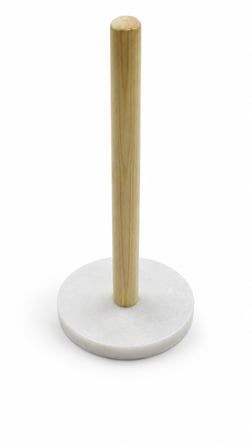CEren WOODEN Mermer Ahşap Rulo Peçetelik Kağıt Havluluk