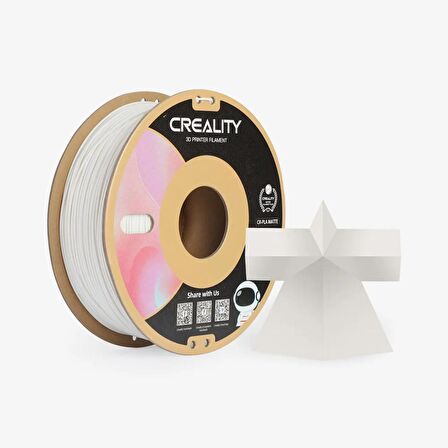 Creality Cr-Pla Matte Filament Alçı Beyazı 1.75MM