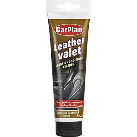 CarPlan Leather Valet 150g / Deri Temizleyici & Restore Kremi