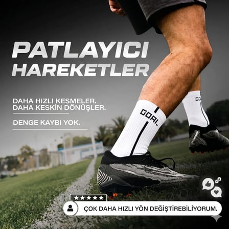 Wak Kaydırmaz Futbol Çorabı Beyaz | Bilek Destekli, Denge ve Tutuş Sunan Spor Çorabı