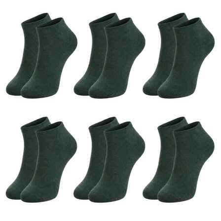 Wak Erkek Pamuklu Patik Çorap 6’lı Paket 39-44 | Dikişsiz Burun, Koku Karşıtı, Nefes Alan Kısa Konç Sneaker Çorabı