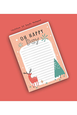 Notepad | Not Defterleri | Bloknot | A5 (14x20cm) 50 Sayfa Not Defteri