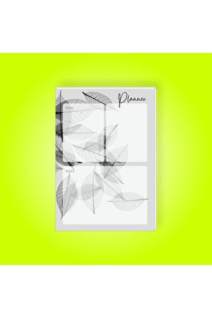 Günlük Planlayıcı | Daily Planner | Notepad | Notebook | Not Defteri | A5 Bloknot