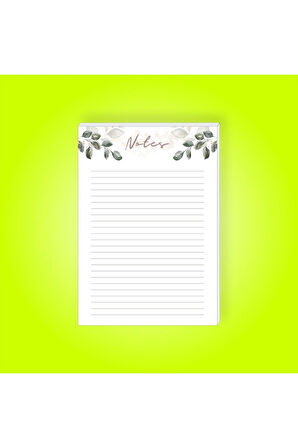 Notes | Planner | Notepad | Notebook | Not Defteri | A5 Bloknot
