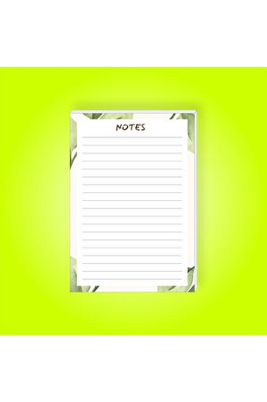 Notes | Planner | Notepad | Notebook | Not Defteri | A5 Bloknot