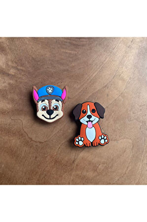 Jibbitz Terlik Süsü 2 Li Set paw patrol