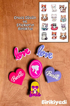 Jibbitz Terlik Süsü 6'Lı Set