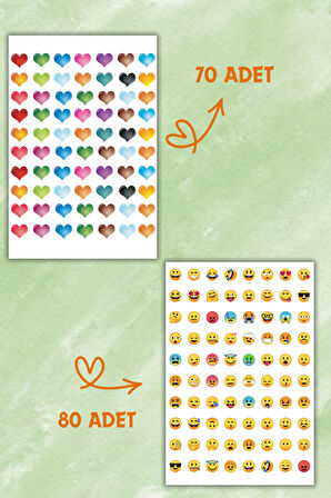7 Sayfa Öğretmen Sticker Seti Öğrenci/ Ödül/ Ödev Stickerı/A4 Boyutu