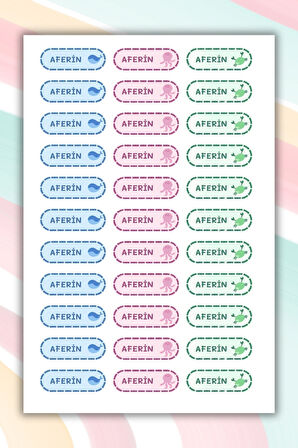 33 Adet Öğretmenler İçin Ödül/Ödev/Motivasyon/Etiket Okul Sticker