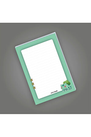 Pokemon Not Defterleri | Notepad | Bloknot | A5 (14x20cm) 40 Sayfa Not Defteri
