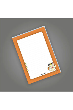 Pokemon Not Defterleri | Notepad | Bloknot | A5 (14x20cm) 40 Sayfa Not Defteri