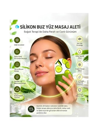 Yüz Masaj Aleti Buz Kalıbı Cilt Bakımı Yüz Için Buz Kalıbı Yüz Masaj Buzu Buz Küresi Yüz Buzu