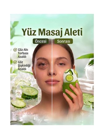 Yüz Masaj Aleti Buz Kalıbı Cilt Bakımı Yüz Için Buz Kalıbı Yüz Masaj Buzu Buz Küresi Yüz Buzu