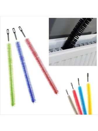 Petek Temizleme Aparatı 1 Adet Kalorifer Peteği Temizlik Püskülü Esnek Toz Alma Fırçası Çekpas -70CM