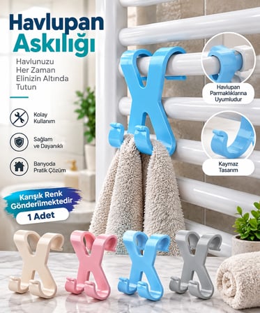 Havlupan Askılığı Askı Havlu - 1 Adet
