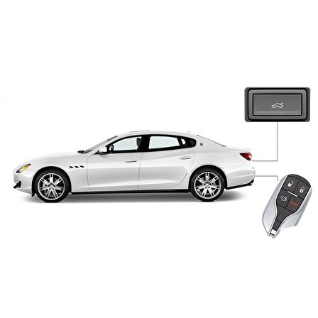 Maserati Quattroporte Elektrikli Bagaj Sistemi (2013)