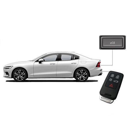 Volvo S60 Elektrikli Bagaj Sistemi (2020+)