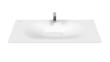 Creavit Drop Etajerli Lavabo Beyaz 120cm