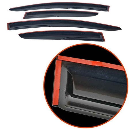 Ford C-Max 2013 Üstü Mugen Cam Rüzgarlığı 4'lü