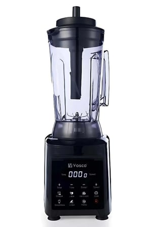 Vosco Dijital Bar Blender Pro XL 1200 W 4 L 8 Bıçaklı Siyah