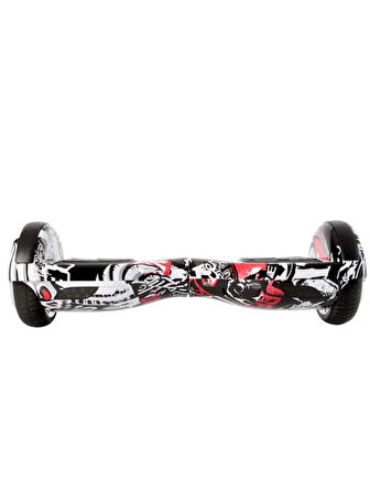 CityMate Elektrikli Kaykay Full Ledli Hoverboard D-06 Bluetooth Hoparlörlü 6.5 Inch Desenli Çanta Hediye