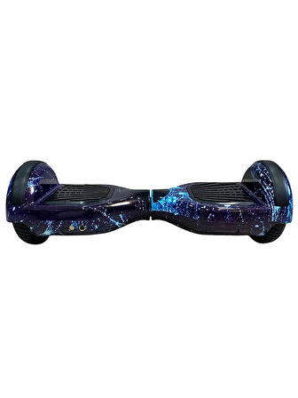 CityMate Elektrikli Kaykay Full Ledli Hoverboard Desen-12 Bluetooth Hoparlörlü 6.5 Inch Desenli Çanta Hediye